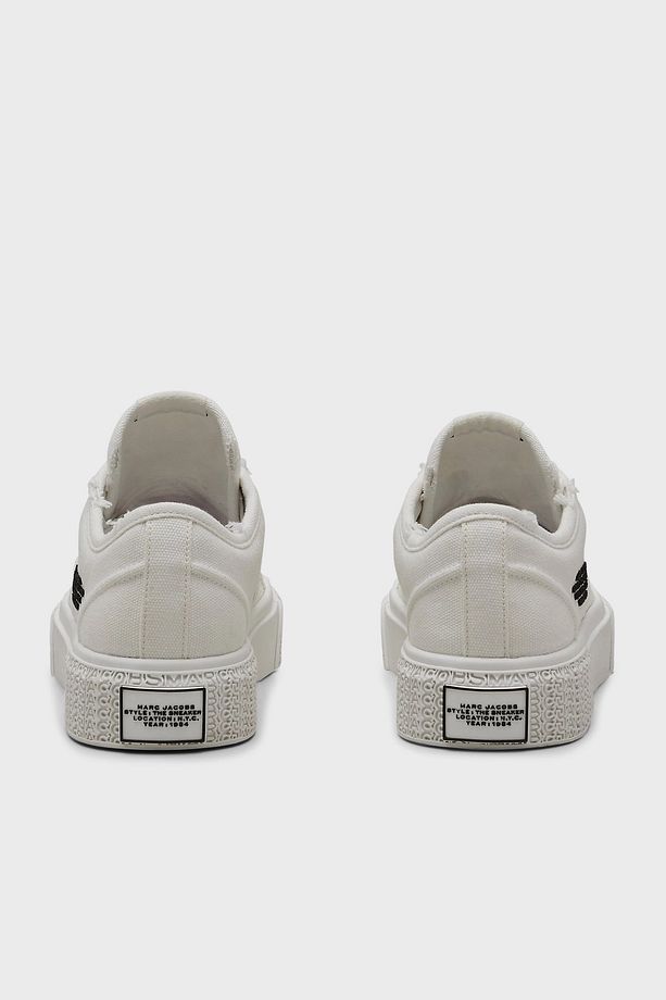 Logolu Kanvas Sneaker Ayakkabı AYAKKABI 2S4FSN023F14 100 - 6