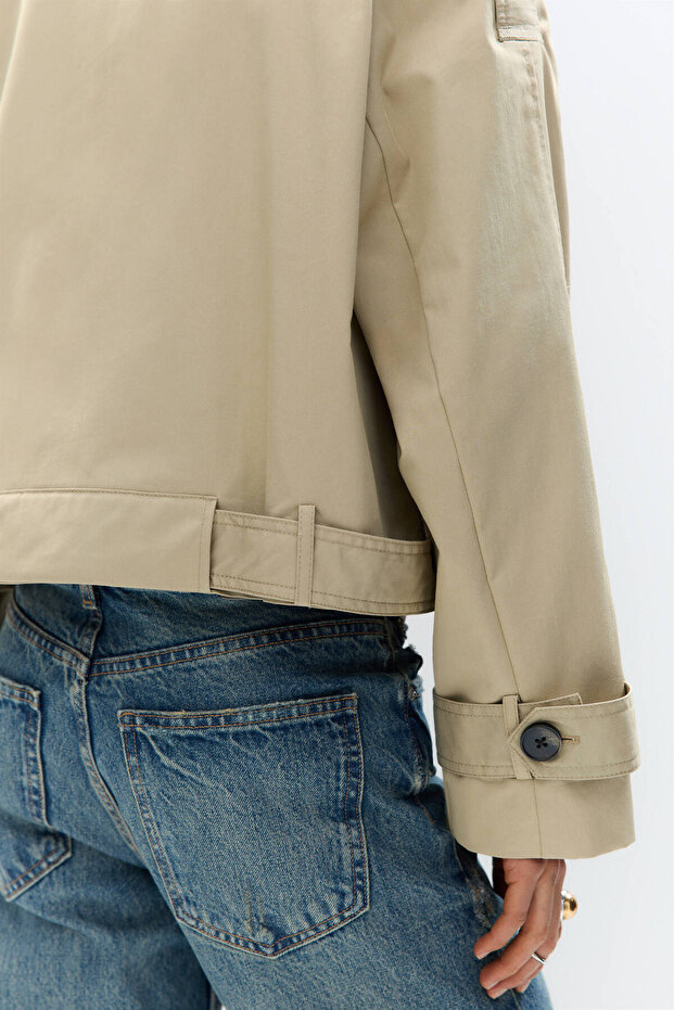 Kısa trençkot - 4
