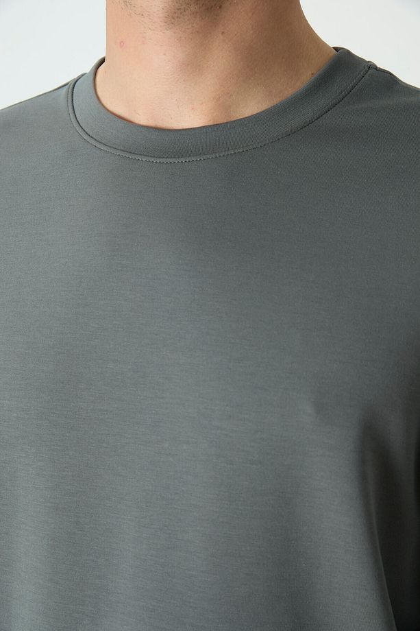 Çağla Basic O Yaka Rahat Form Erkek Sweatshirt - 88053 - 5