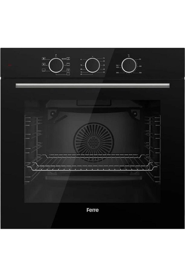 Fryart Qxe62cs-ss205-d086 Turbo Ankastre Set - Siyah - 2