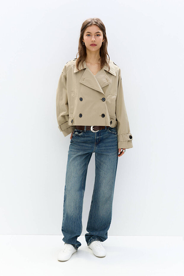 Kısa trençkot - 3