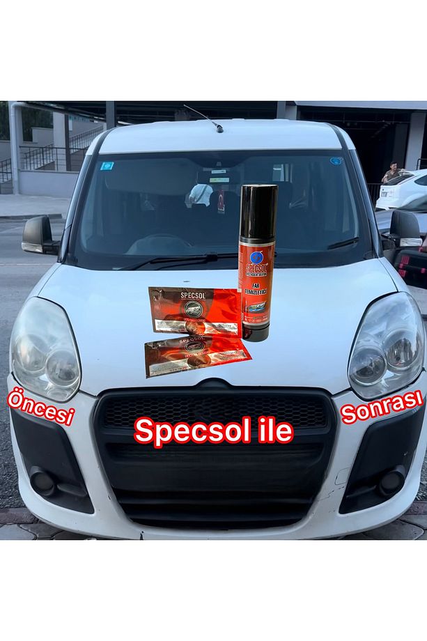 Araba Far Temizleme Seti Stop Temizleme Kiti Far Temizlik Seti Far Parlatma Seti - 4