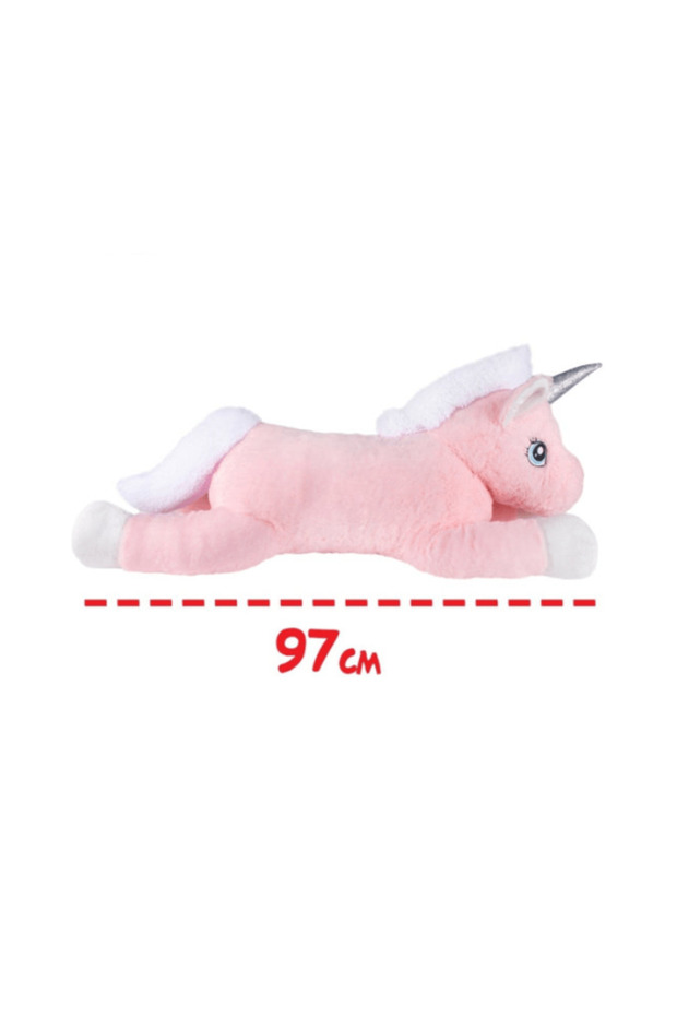 Jucărie de plus unicorn marshmallow, 97cm - 6