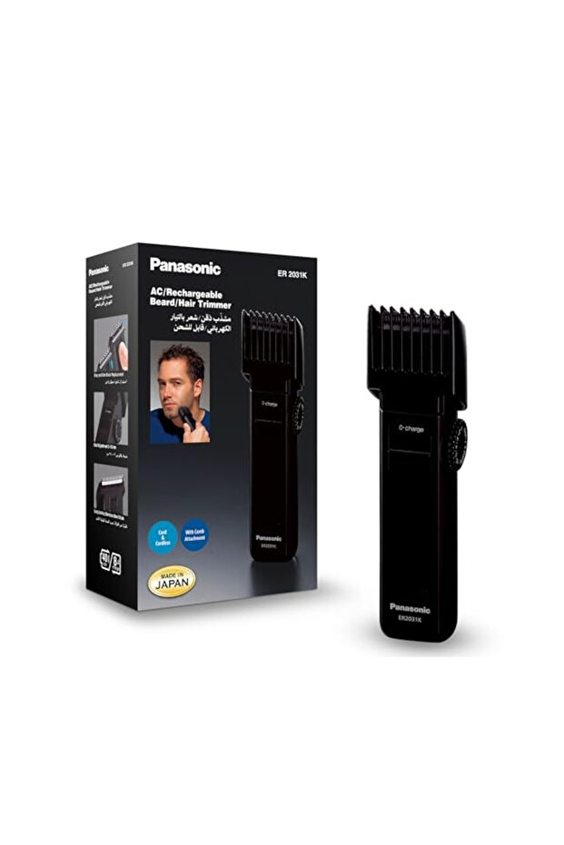 Men's Beard Hair Trimmer ER2031 Rechargeable stainless steel blade