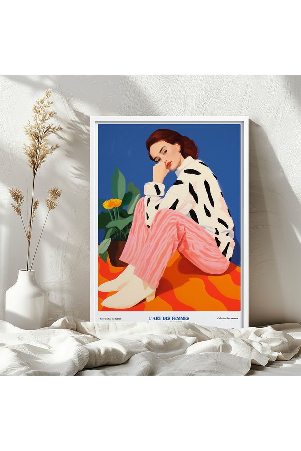 Single Wooden Framed Painting One Piece Poster Painting Tk/1310