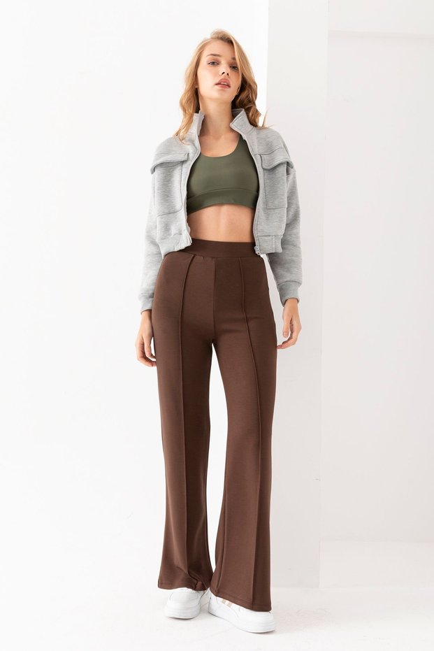 Palazzo Fabric Trousers