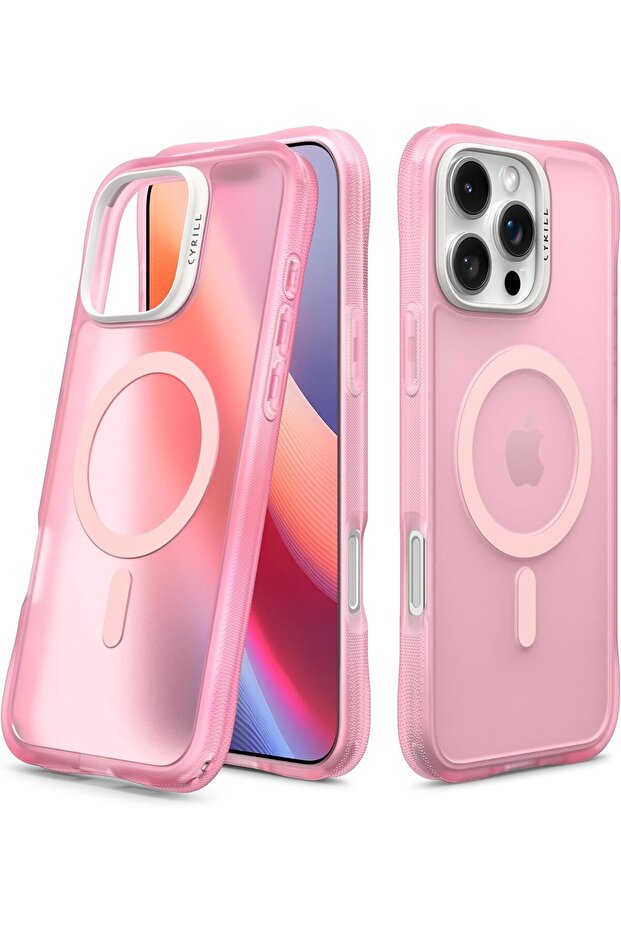 UltraSheer Mag Designed for iPhone 16 Pro Case Compatible with MagSafe - Pink