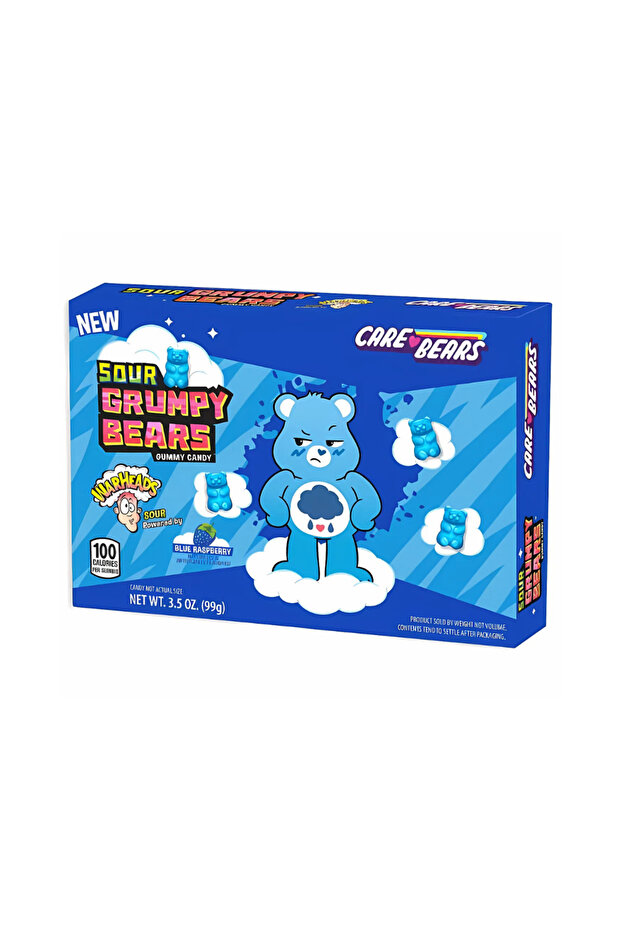 Care Bears - Sour Grumpy Bears - Blue Raspberry 99g - 1