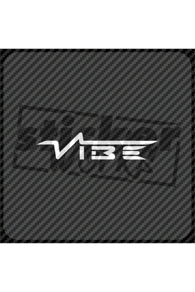 ملصق Vibe للزجاج الأمامي