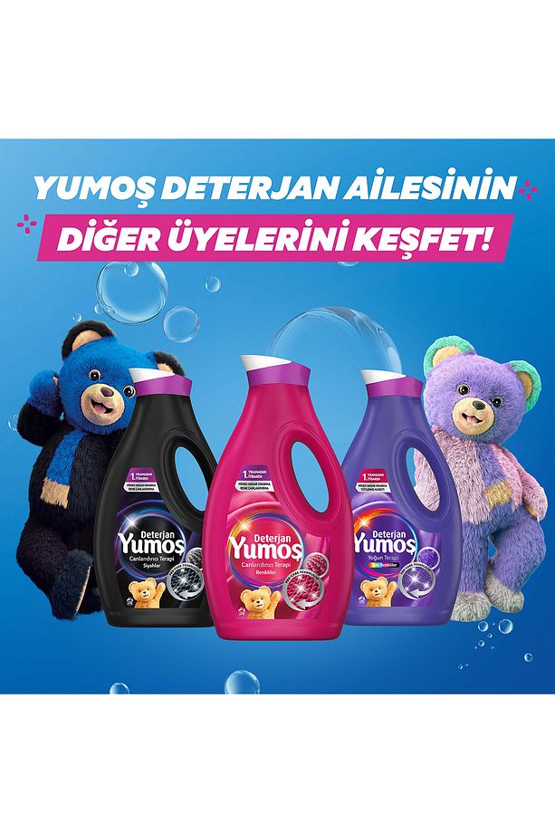Sıvı Bakım Çamaşır Deterjanı Siyah Ve Koyu Renkliler 1690 ml 3 Adet - 7