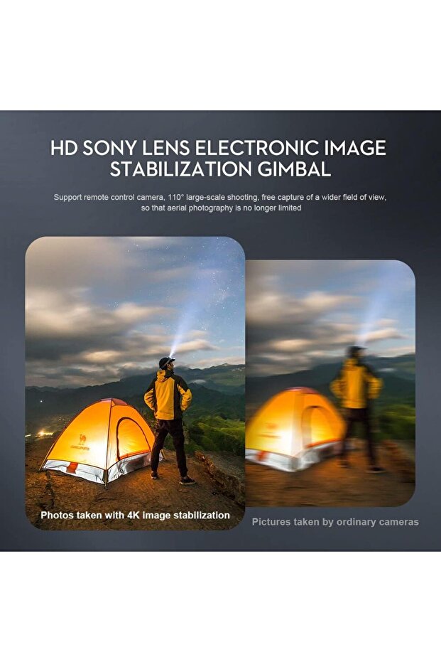 S6S Mini Drone GPS SİYAH - 6