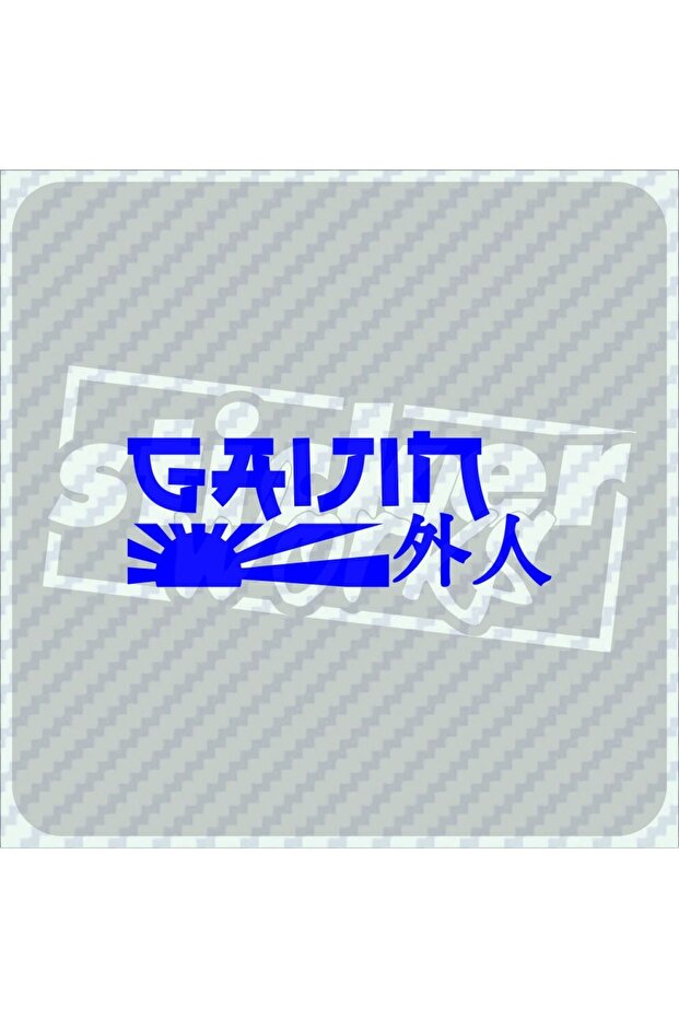 ملصق الزجاج الأمامي من Gaijin