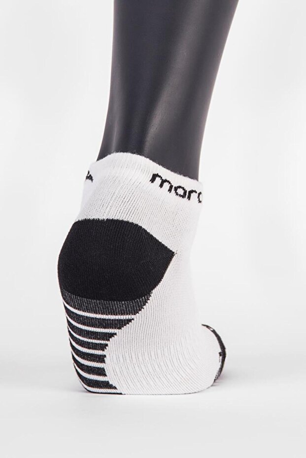 Regular Unisex White Socks - 4