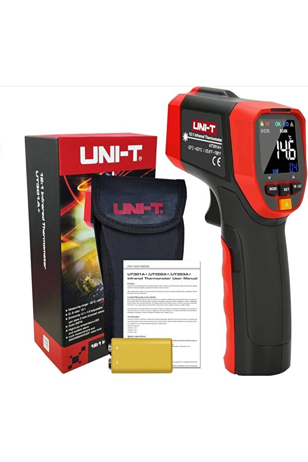 Unı-t Ut301a+ Infrared Thermometer - 3