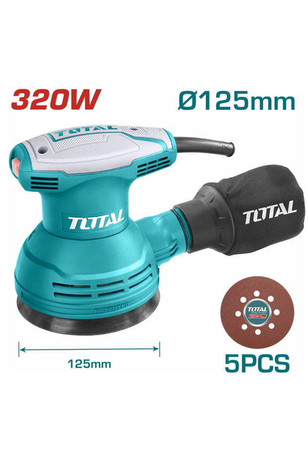ماكينة صنفرة خشب 320w توتال Tf2031256