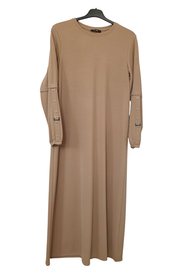 فستان من نسيج تويل بطول 140 سم - 2