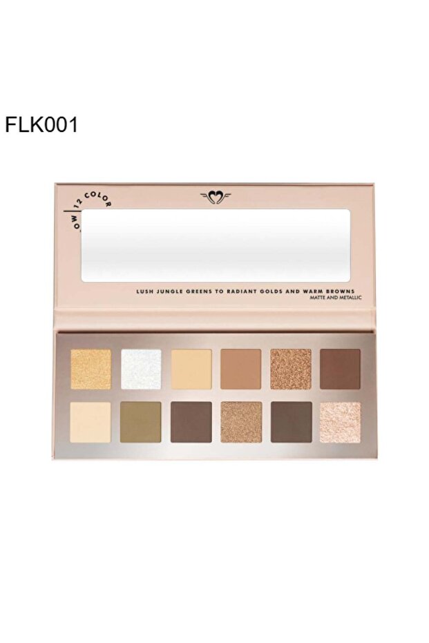 جيت ذا لوك 12 لون باليت ايشادو -FLK001