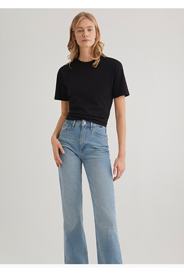 basic regular fit kadın t-shirt - 3