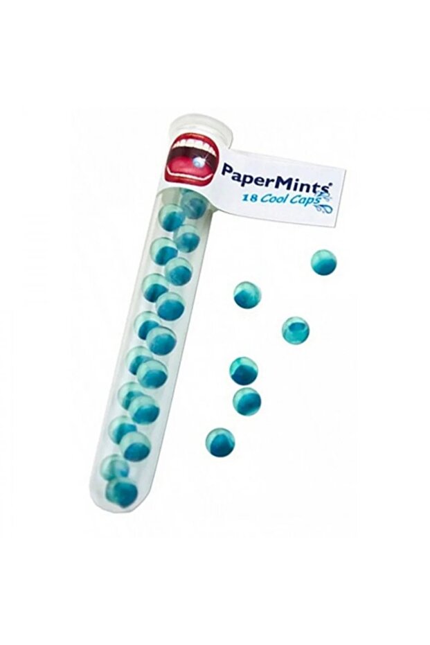 Paper Mints Cool Caps 32tubes (09224) --- بيبرمنتس كرات النعناع 32حبة - 1