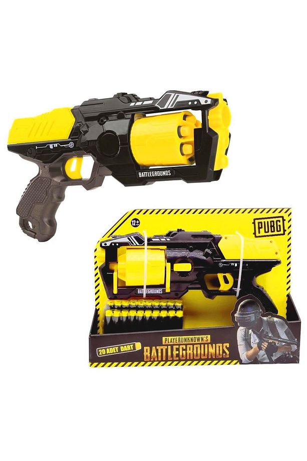 REVOLVER DART FIRLATICI 20 ADET DART 12+ - 1