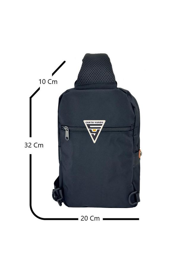 Ççs London 51532 Slingbag Sırt ve Göğüs Çantası Siyah - 3