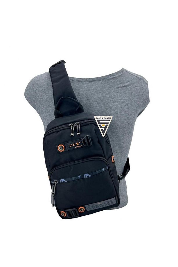 Ççs London 51532 Slingbag Sırt ve Göğüs Çantası Siyah - 5