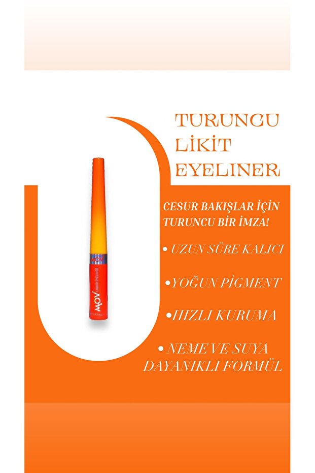 Likit Eyeliner Turuncu 3.5 gr - 1