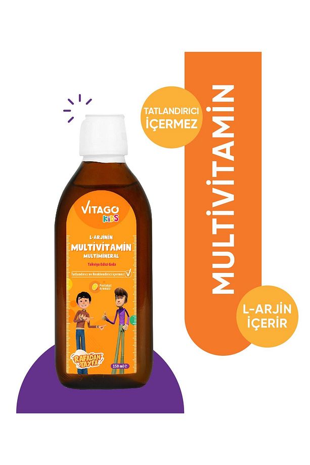 Kids-l-arjinin, Multivitamin Şurup Rafadan Tayfa - 1