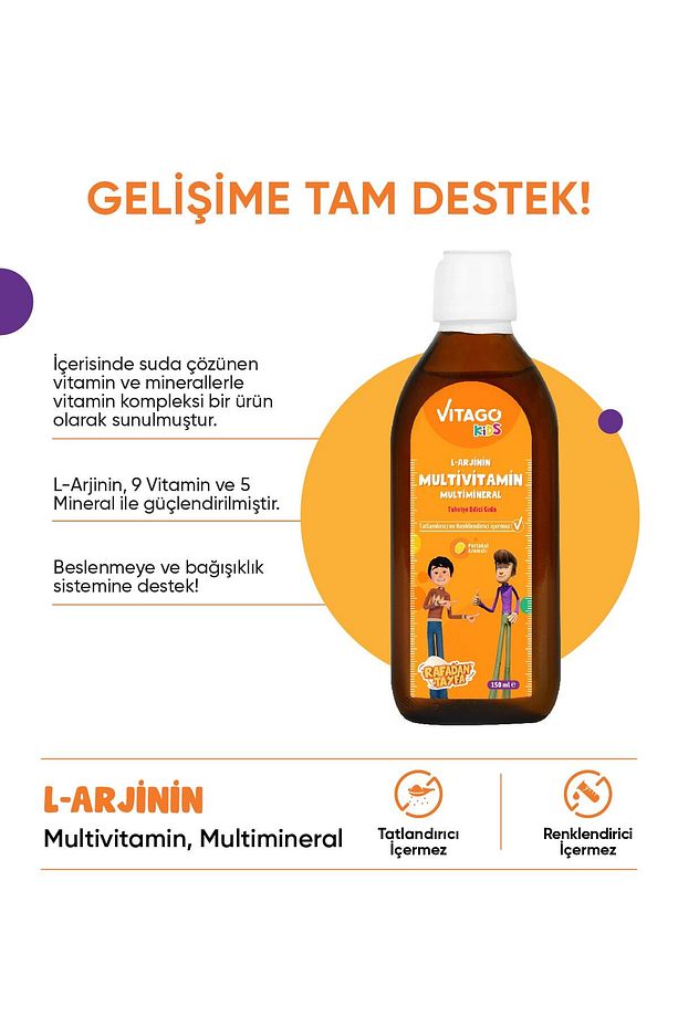 Kids-l-arjinin, Multivitamin Şurup Rafadan Tayfa - 2
