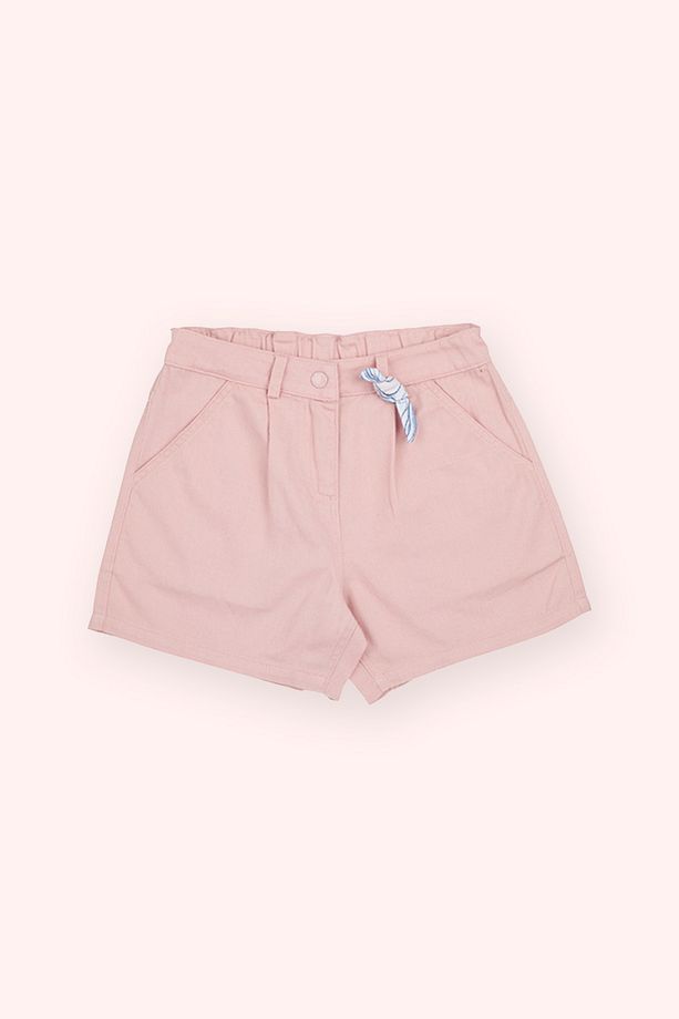 Kız Çocuk Pembe Şort - 1