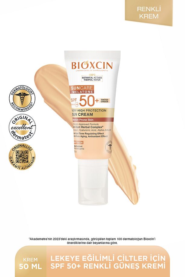 Sun Care Lekeye Eğilimli Ciltler Için Spf50 Güneş Kremi 50 ml - Renkli - 7