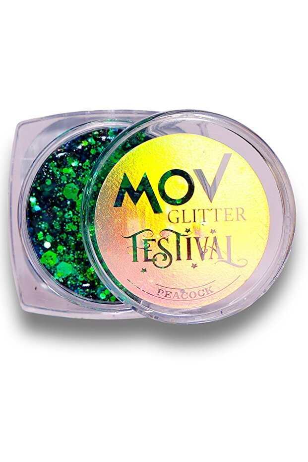 Krem Glitter Festival No:10 Peacock - 2