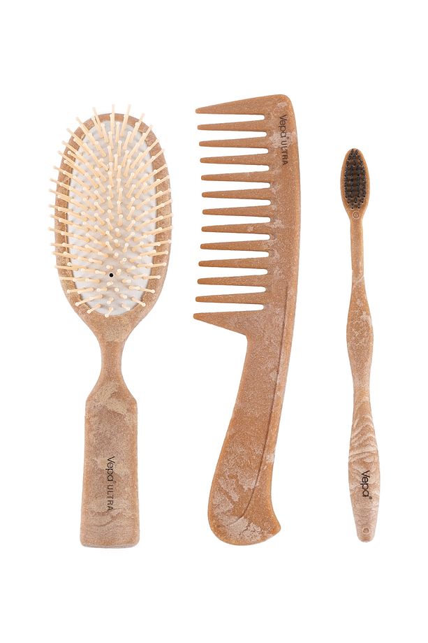 3’lü Bio Set Kutu Ambalajlı (503 990 ELİTE DİŞ FIRÇASI) - Ahşap, Yüksek Kalite, Lux, - 1