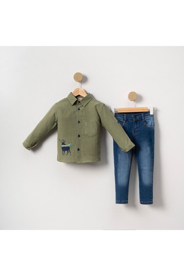 Boy's & Baby Shirt & Jeans Suit
