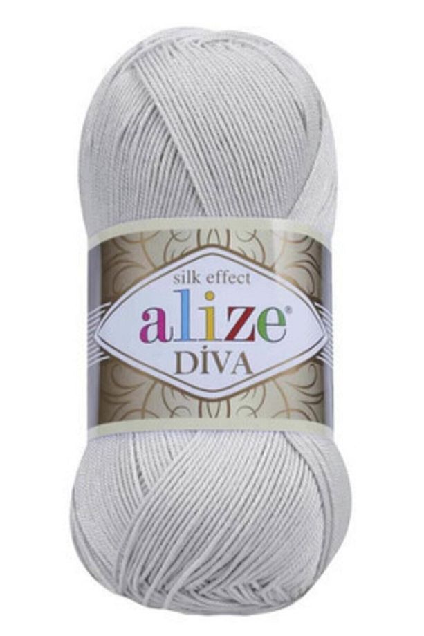 Diva Merserize Ince Ip Yazlık Bikini Bustiyer Bluz Örgü Ipi Örgü Crop Modelleri 168 Açık Gri - 1