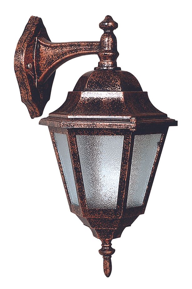 Bahçe Set Üstü Fener Aplik - Bahçe Teras Balkon Duvar Üstü Aplik Fener Aydınlatma Boy 40cm - 3