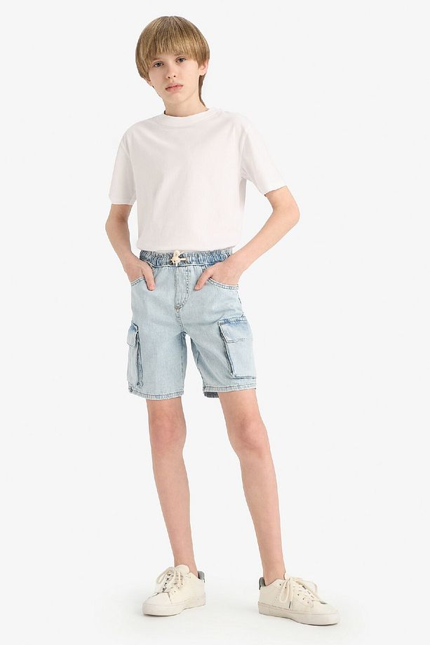 Erkek Çocuk Jean Şort D8566A825SM - 2