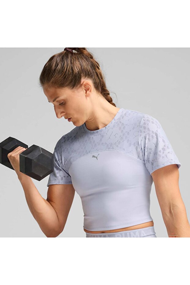 Women's Blue T-Shirt ( 526776 -47)