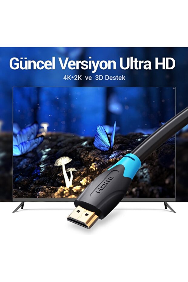 5m Hdmi Kablo Full Hd Görüntü 4k - 2