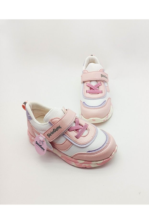 Şiringenç Pink Color Orthopedic Girl's Sports Shoes