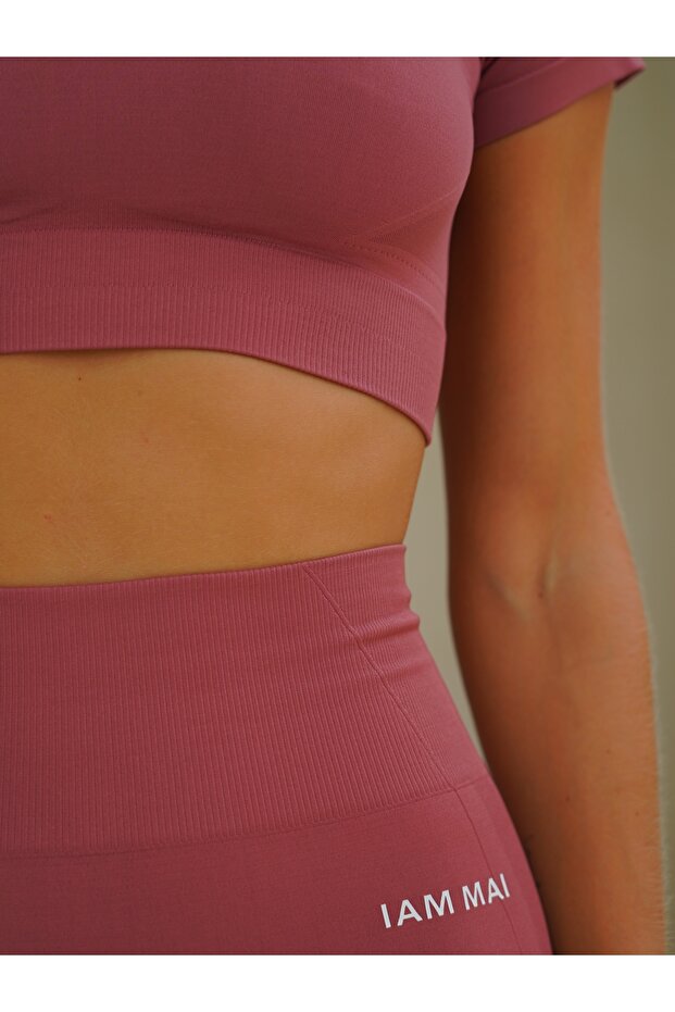 Rufus Kiremit Büzgü Detay Şort - 7