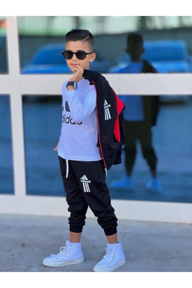 ERKEK ALT ÜST EŞOFMAN TAKIMI 3'LÜ TAKIM - 2