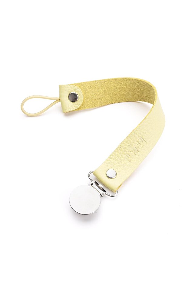 Bitkisel Boyalı Emzik Askısı - Lemon - 2