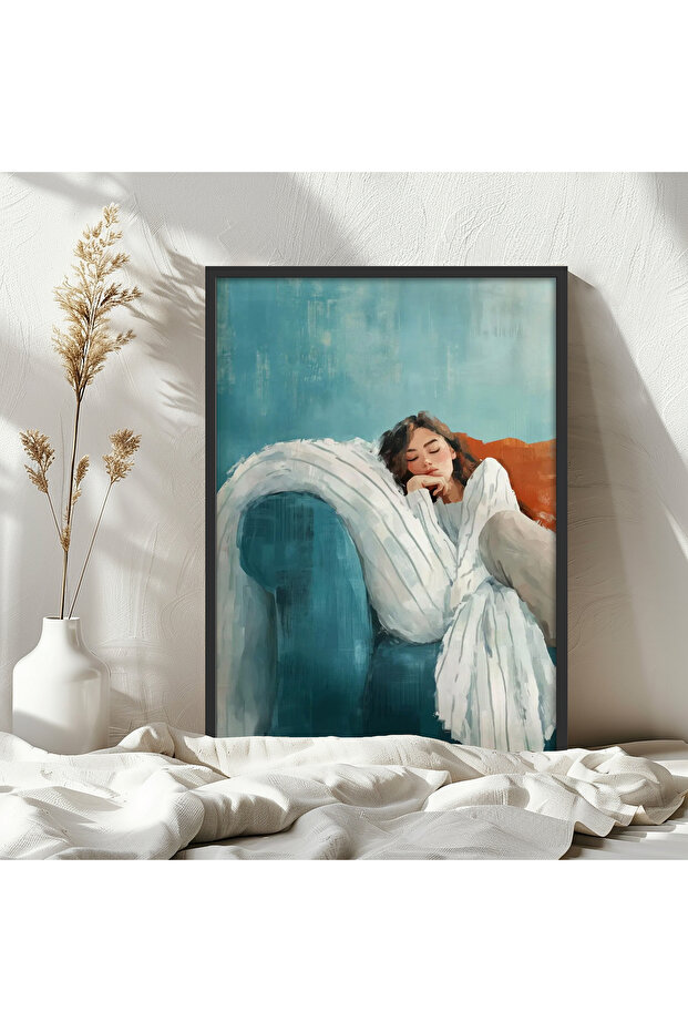 Single Wooden Framed Painting One Piece Poster Painting Tk/1397
