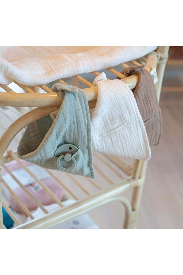 Bandana Bib - Sage - 3