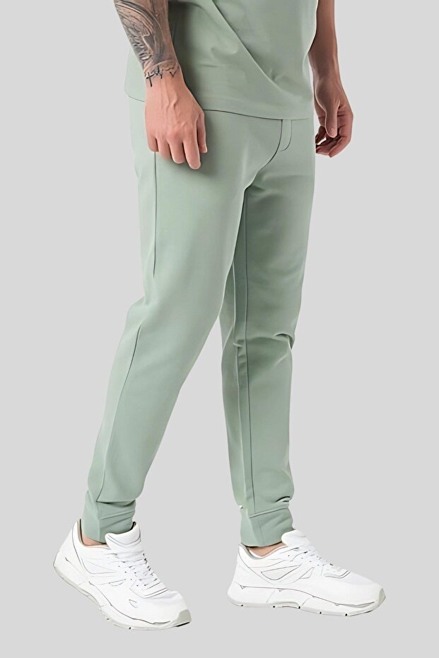 Regular Fit Erkek Pantolon Yeşil - 3