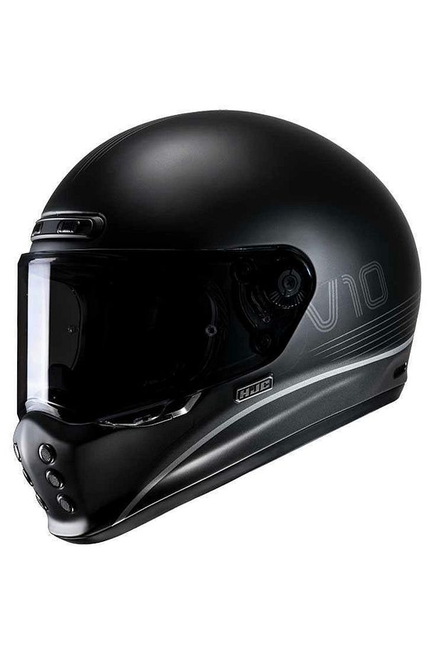 Kask V10 Tamı Mc5sf Mat Siyah - 1