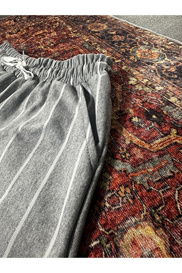 Ριγέ Unisex Basic σορτς - 2