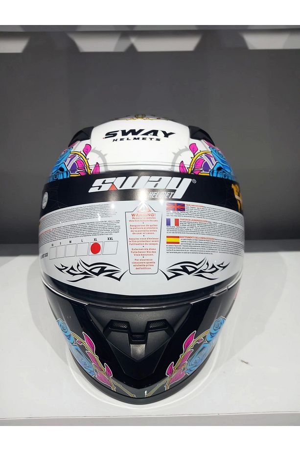 KASK ÇOCUK SWAY 815K GLOSS GIRL FULL FACE - 2