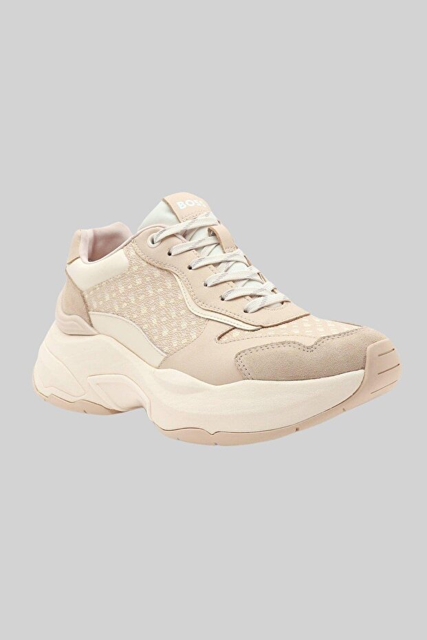 Noa Chunky Kadın Sneaker Bej - 1